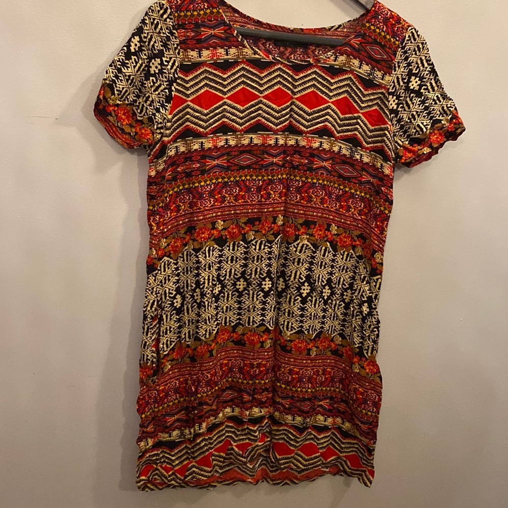 Rayon Bohemian Dress